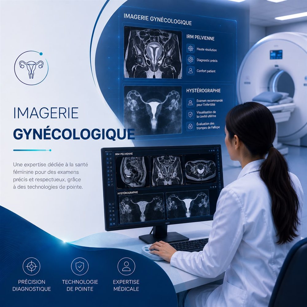 Imagerie gynécologique — IRM pelvienne et hystérographie
