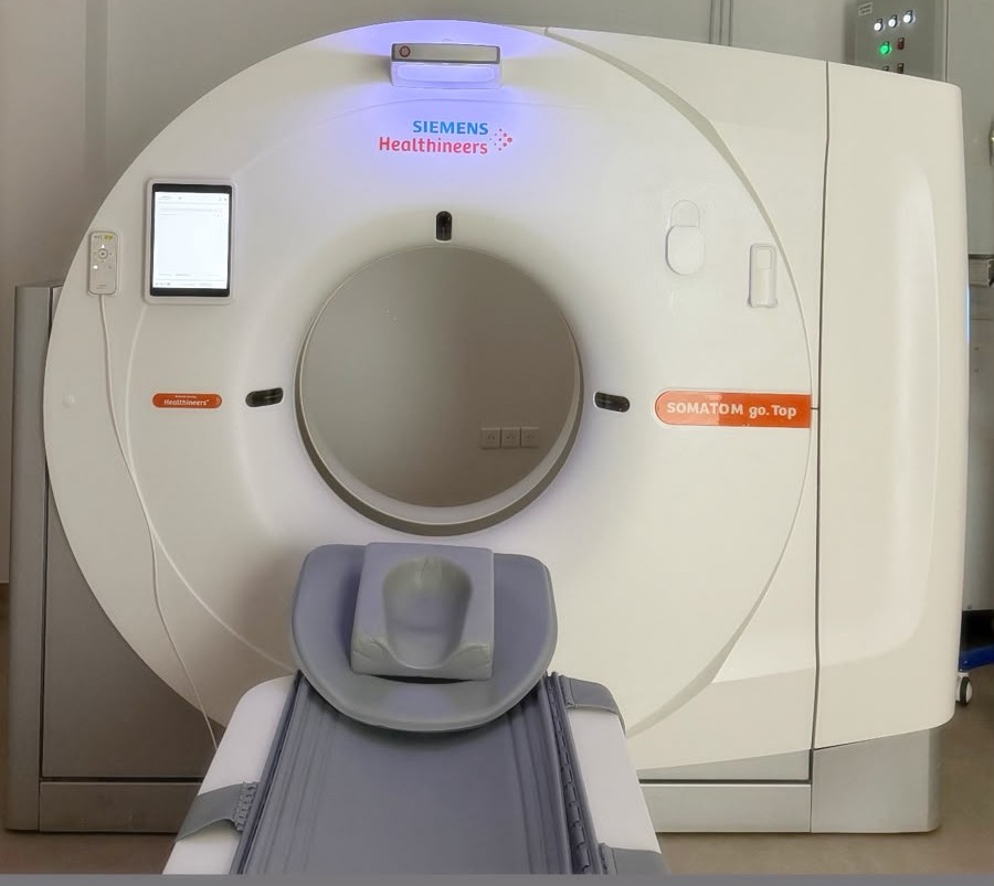 Scanner Siemens SOMATOM go.Top — tomodensitométrie haute résolution, HPIM Oujda